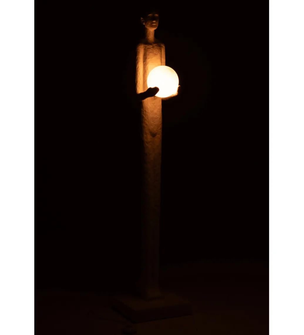Lampa podłogowa PERSON 151 cm biała*J-Line Discount