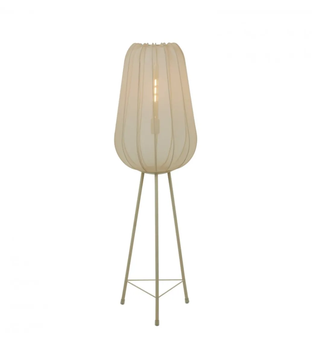 Lampa podłogowa PLUMERIA 42 cm piaskowa*L&L