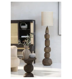Lampa podłogowa podstawa MARREE 135 cm ciemnobrązowa*L&L