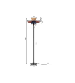 Lampa podłogowa RIVA 160 cm*KDesign Discount