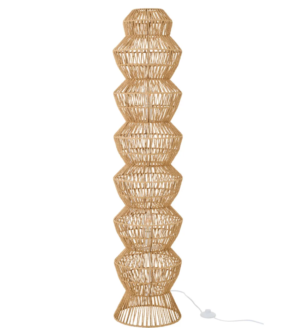 Lampa podłogowa ROPERAN 132 cm naturalna*J-Line Sale