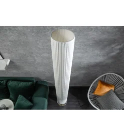 Lampa podłogowa Salone biała*Invicta Interior New