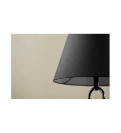 Lampa podłogowa SERVI 175 cm czarna*Invicta Interior