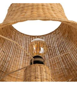 Lampa podłogowa SEULO 118 cm rattanowa*Zona-Design Online