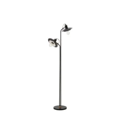 Lampa podłogowa SPEAKER DUO 149 cm czarna*KDesign Sale