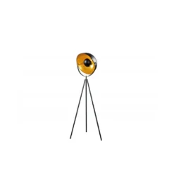 Lampa podłogowa Studio 140cm czarne złoto*Invicta Interior Outlet