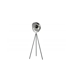 Lampa podłogowa Studio 146 cm czarno srebrna*Invicta Interior