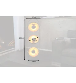 Lampa podłogowa Studio czarno złota*Invicta Interior Sale
