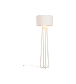 Lampa podłogowa TIMON 160 cm beżowa*KDesign Outlet
