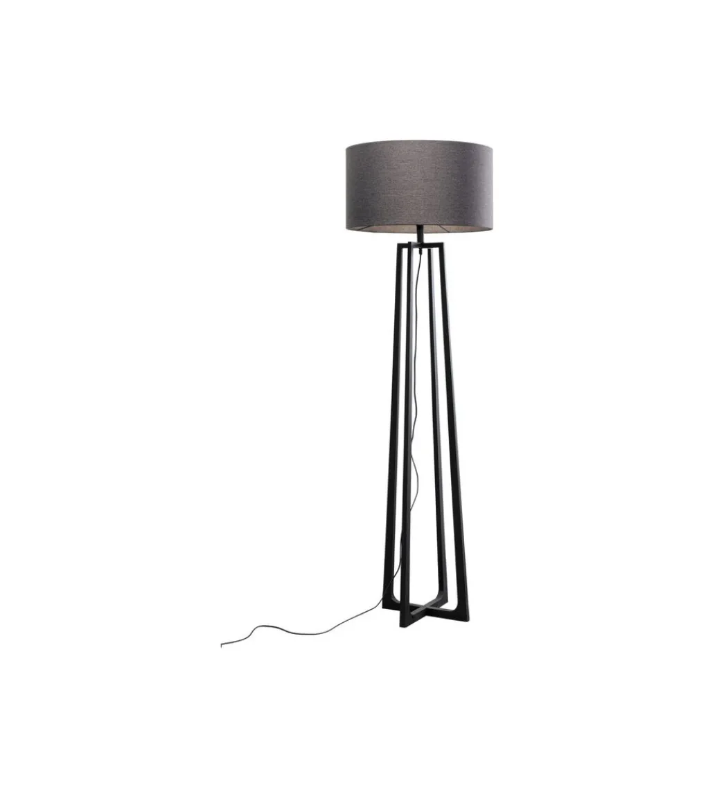 Lampa podłogowa TIMON 160 cm czarna*KDesign Best