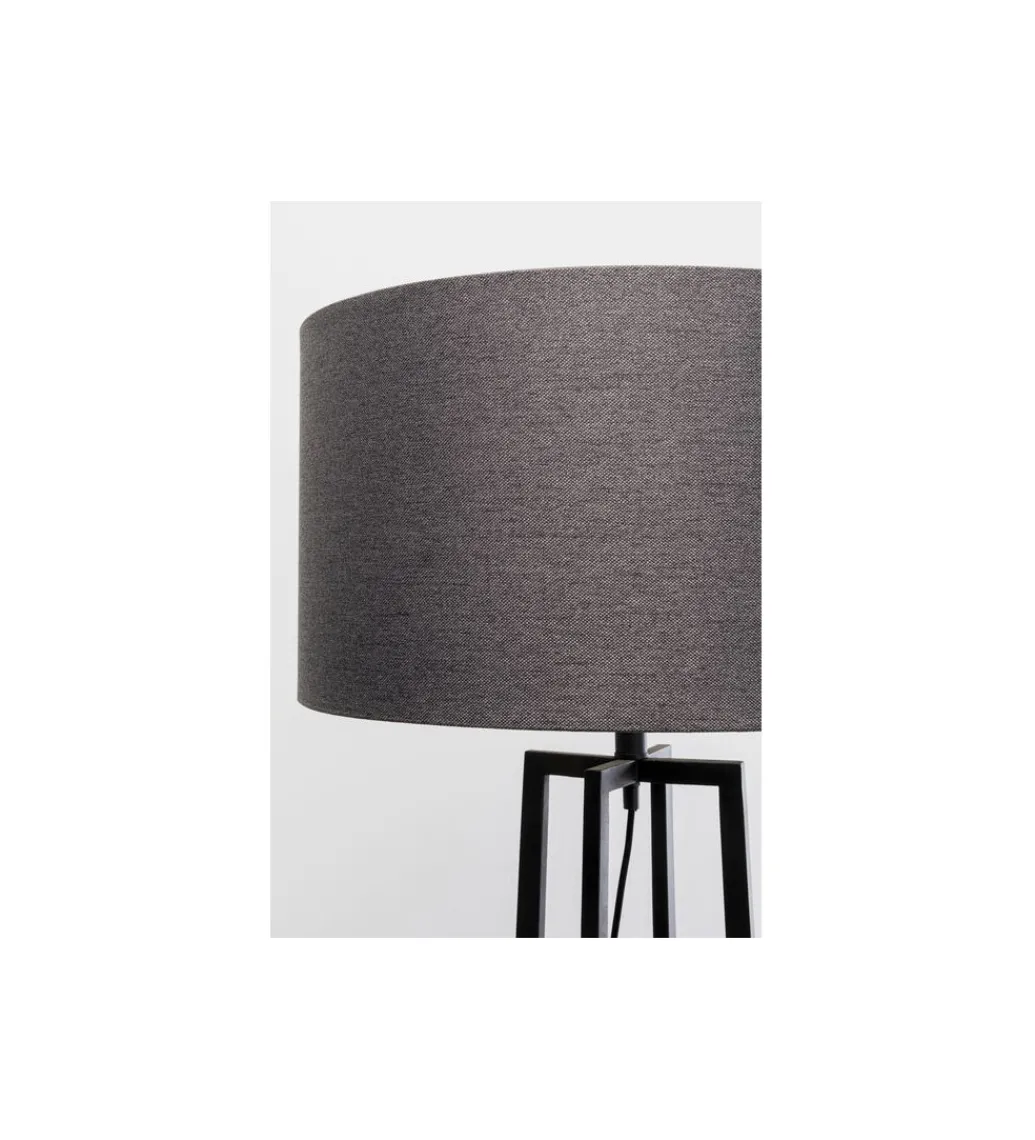 Lampa podłogowa TIMON 160 cm czarna*KDesign Best