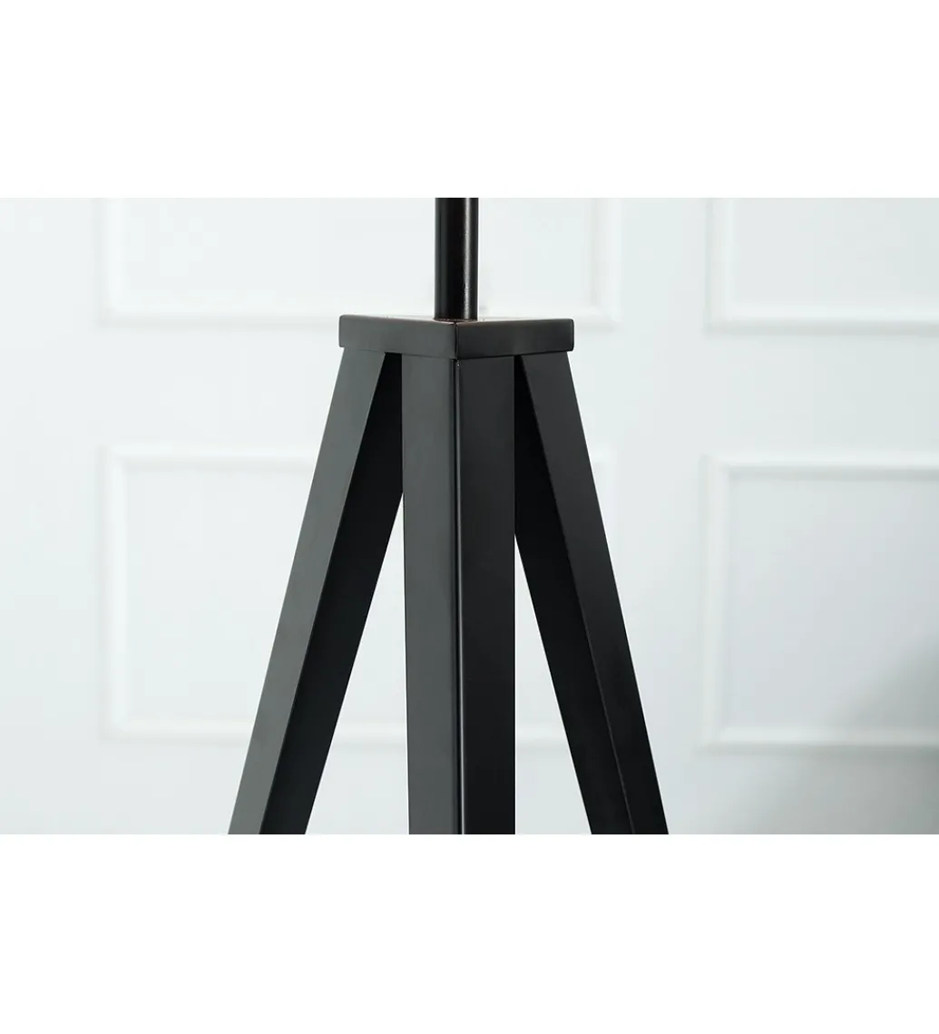 Lampa podłogowa Tripod czarna*Invicta Interior Sale