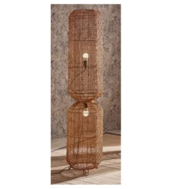 Lampa stojąca Aurora ratan 36 cm*Imeri Sale