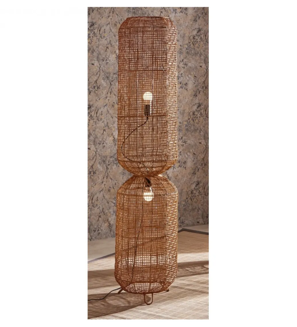 Lampa stojąca Aurora ratan 36 cm*Imeri Sale