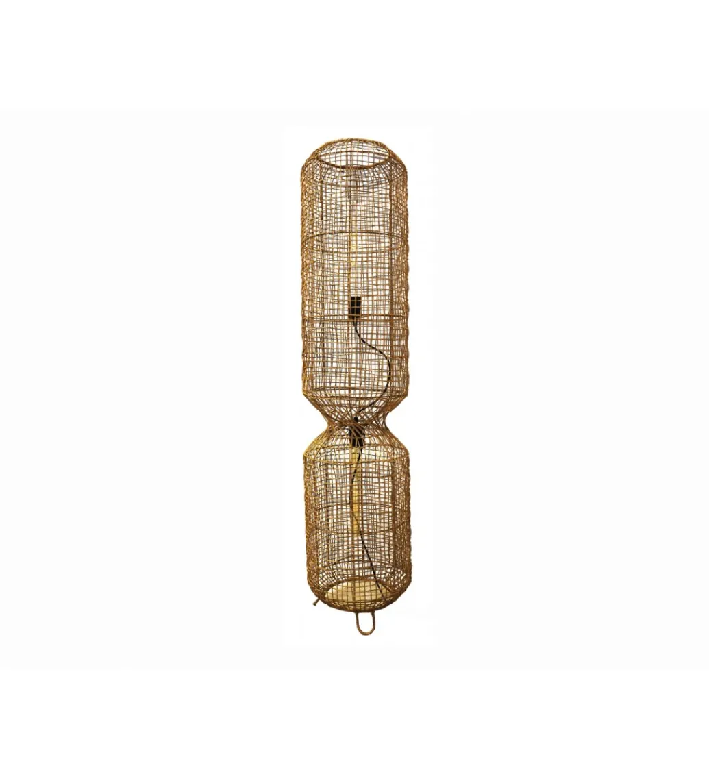 Lampa stojąca Aurora ratan 30 cm*Imeri Outlet