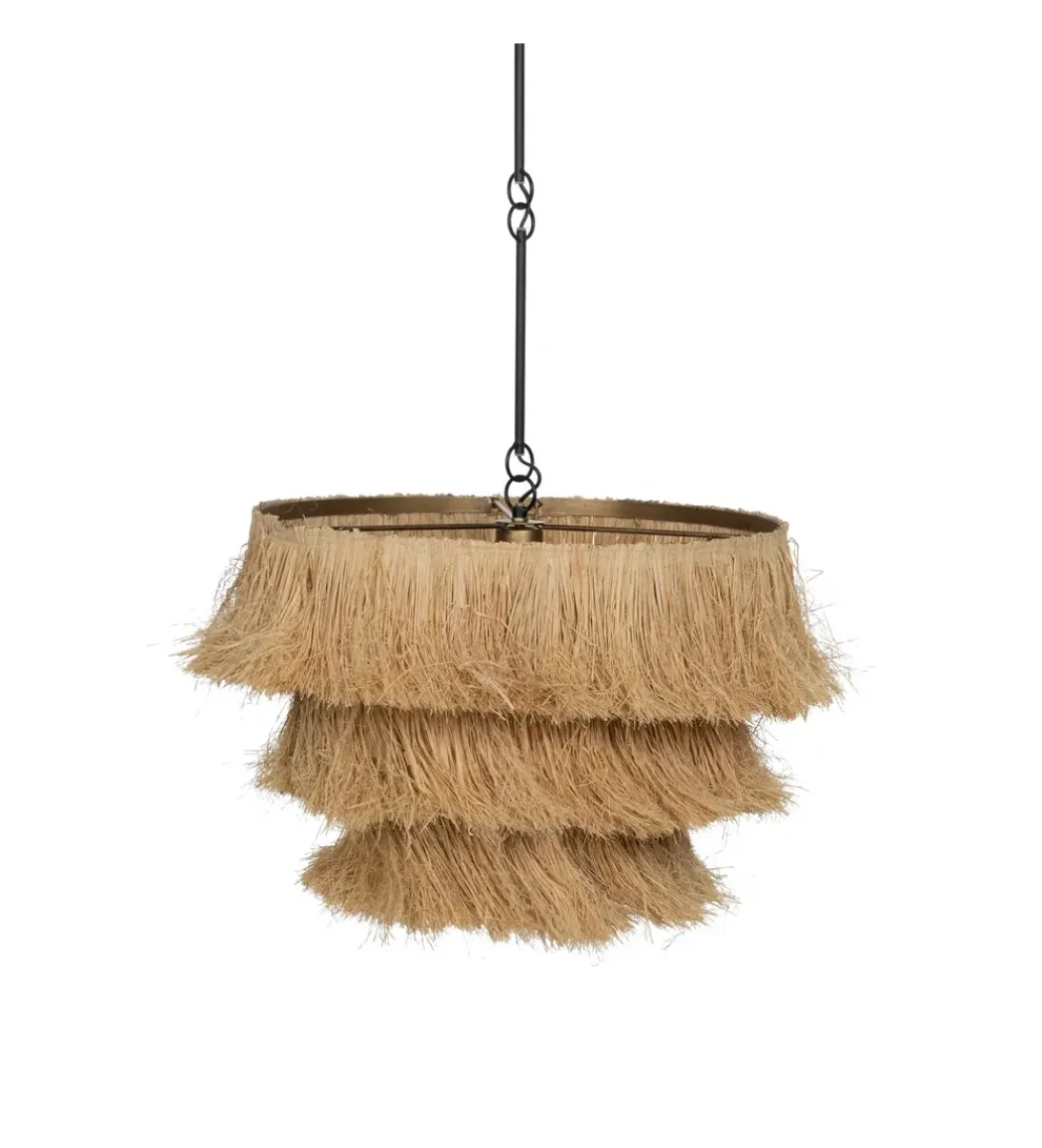 Lampa Stojąca LIFS 162 cm Naturalna Rafia*Zona-Design Hot