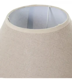 Lampa stołowa ABARMAL 57 cm ceramika antyczna biel*Exclusivas New