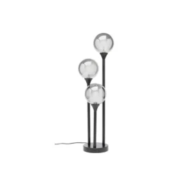Lampa stołowa AL CAPONE 83 cm czarna*KDesign Sale