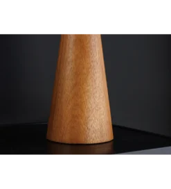 Lampa stołowa ALVA 36 cm drewno akacja*Invicta Interior - przedsprzedaż Discount