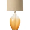 Lampa stołowa AMBER 85 cm szklana*J-Line Discount