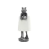 Lampa stołowa Animal Frog 58 cm szaro biała*KDesign Clearance