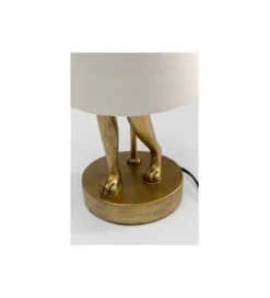 Lampa stołowa Animal Rabbit 50 cm złoto biała*KDesign Hot