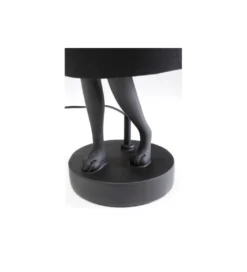 Lampa stołowa Animal Rabbit 50 cm czarna*KDesign Sale