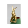Lampa stołowa Animal Rabbit 68 cm złoto zielona*KDesign New