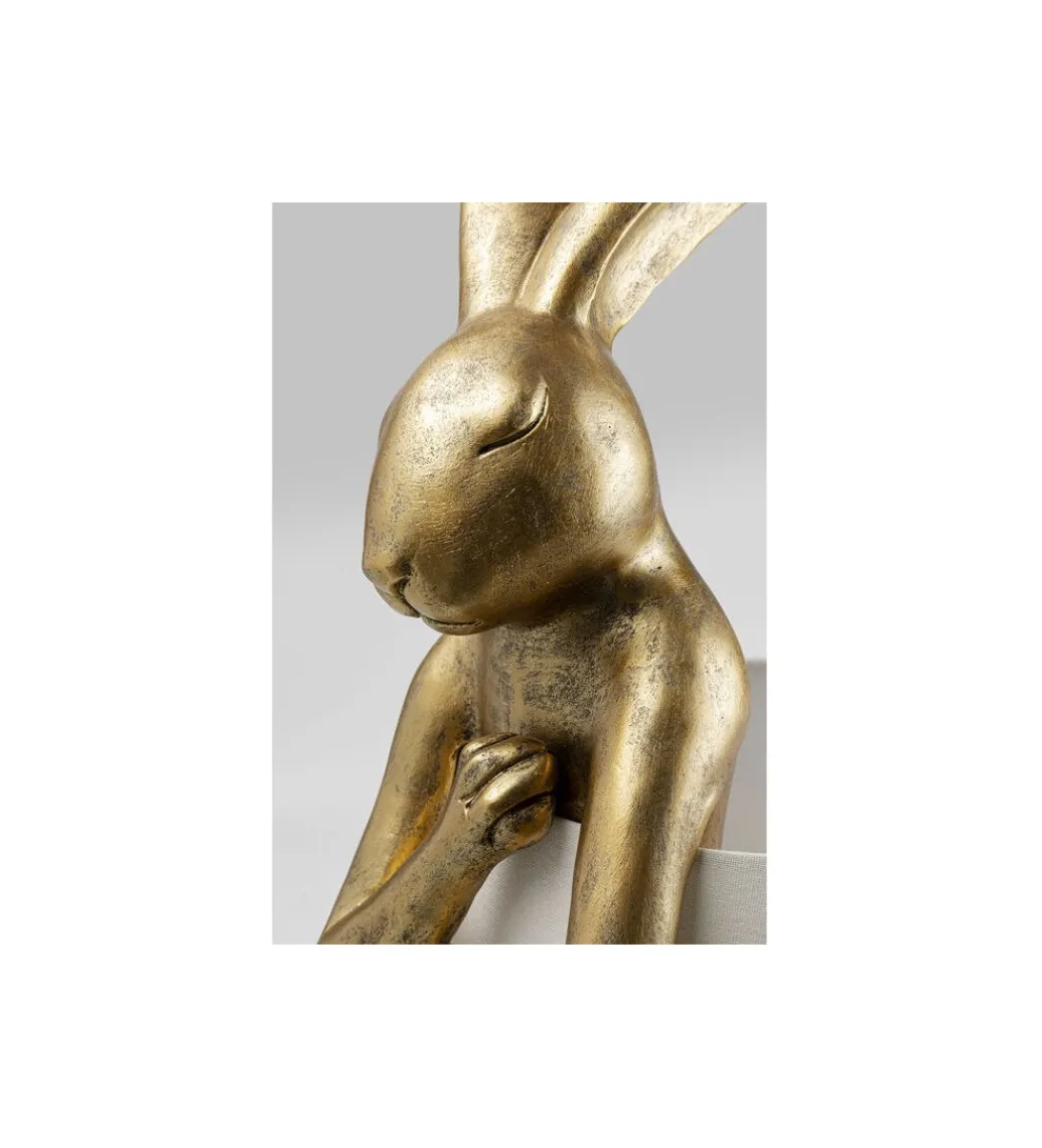 Lampa stołowa ANIMAL RABBIT 88 cm złoto biała*KDesign Hot