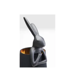 Lampa stołowa Animal Rabbit 68 cm czarna*KDesign Online