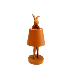 Lampa stołowa ANIMAL RABBIT LED 29 cm pomarańczowa*KDesign Hot