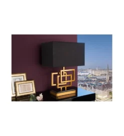 Lampa stołowa ARIZONA 56 cm złota*Invicta Interior - przedsprzedaż Sale