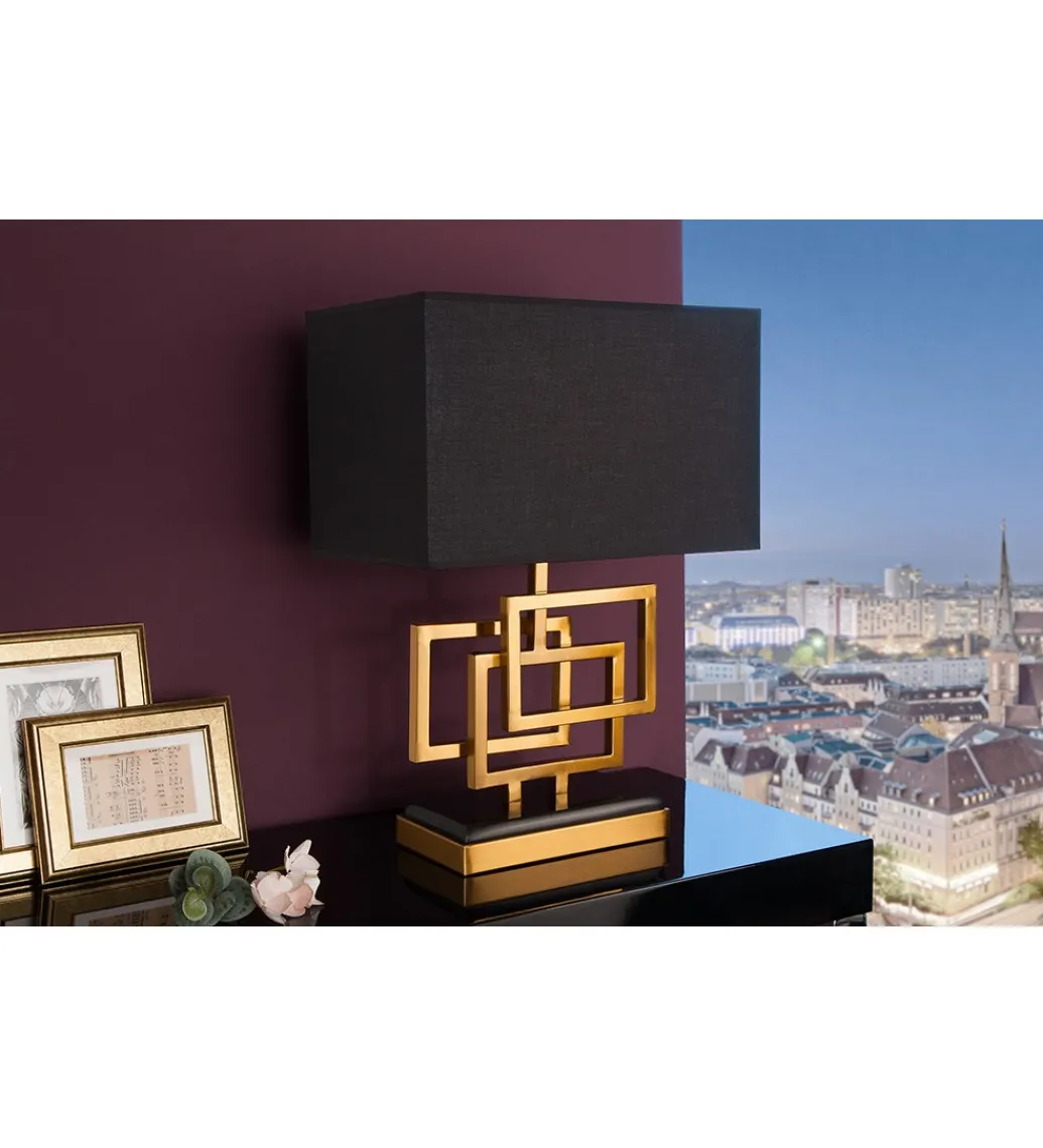 Lampa stołowa ARIZONA 56 cm złota*Invicta Interior - przedsprzedaż Sale