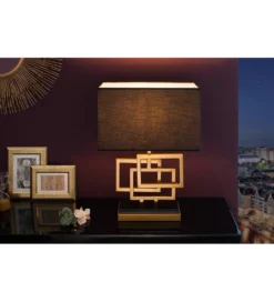 Lampa stołowa ARIZONA 56 cm złota*Invicta Interior - przedsprzedaż Sale