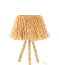Lampa stołowa BAHAMAS 51 cm naturalna*J-Line Discount