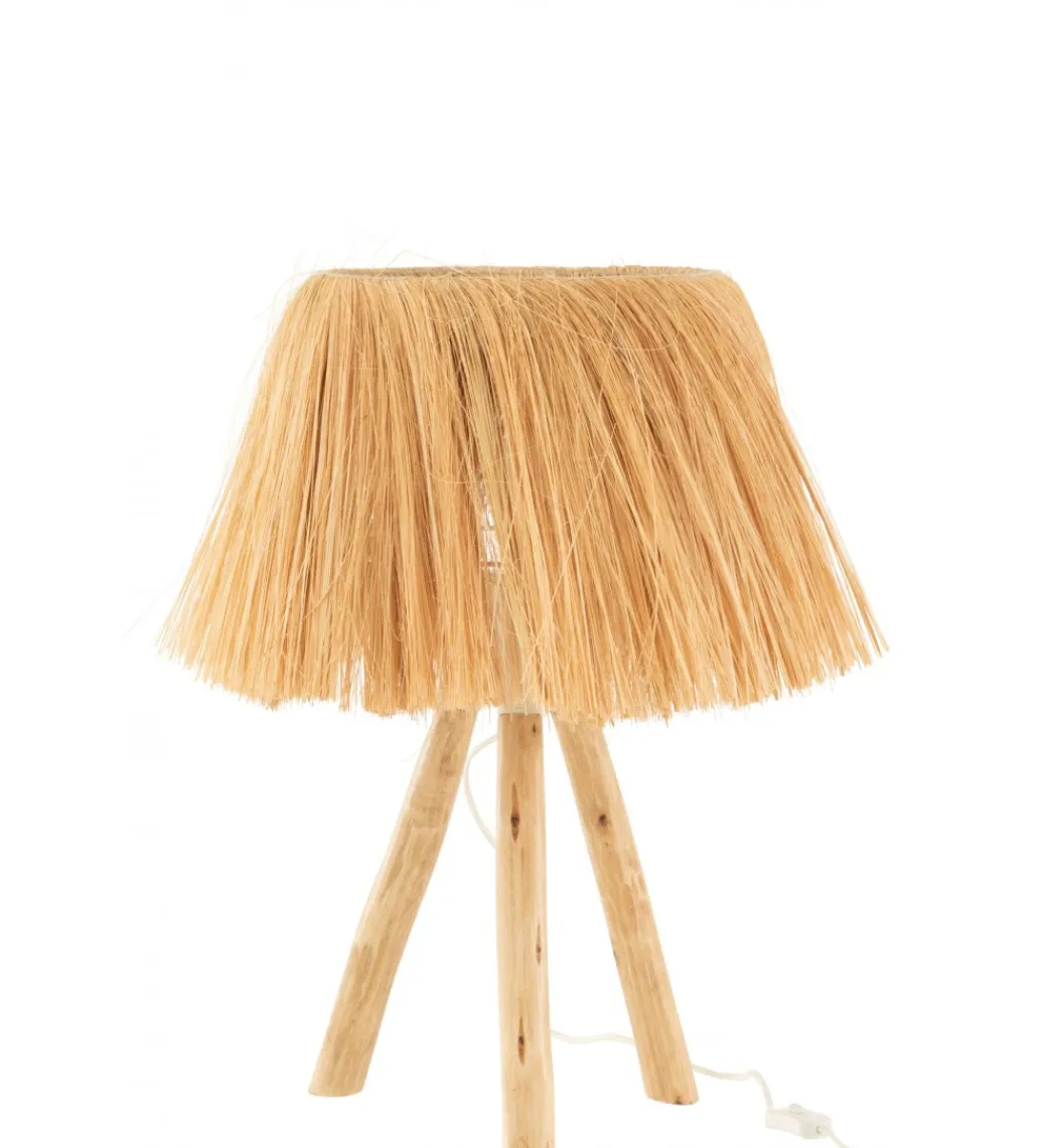 Lampa stołowa BAHAMAS 51 cm naturalna*J-Line Discount