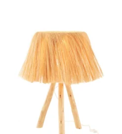 Lampa stołowa BAHAMAS 51 cm naturalna*J-Line Discount