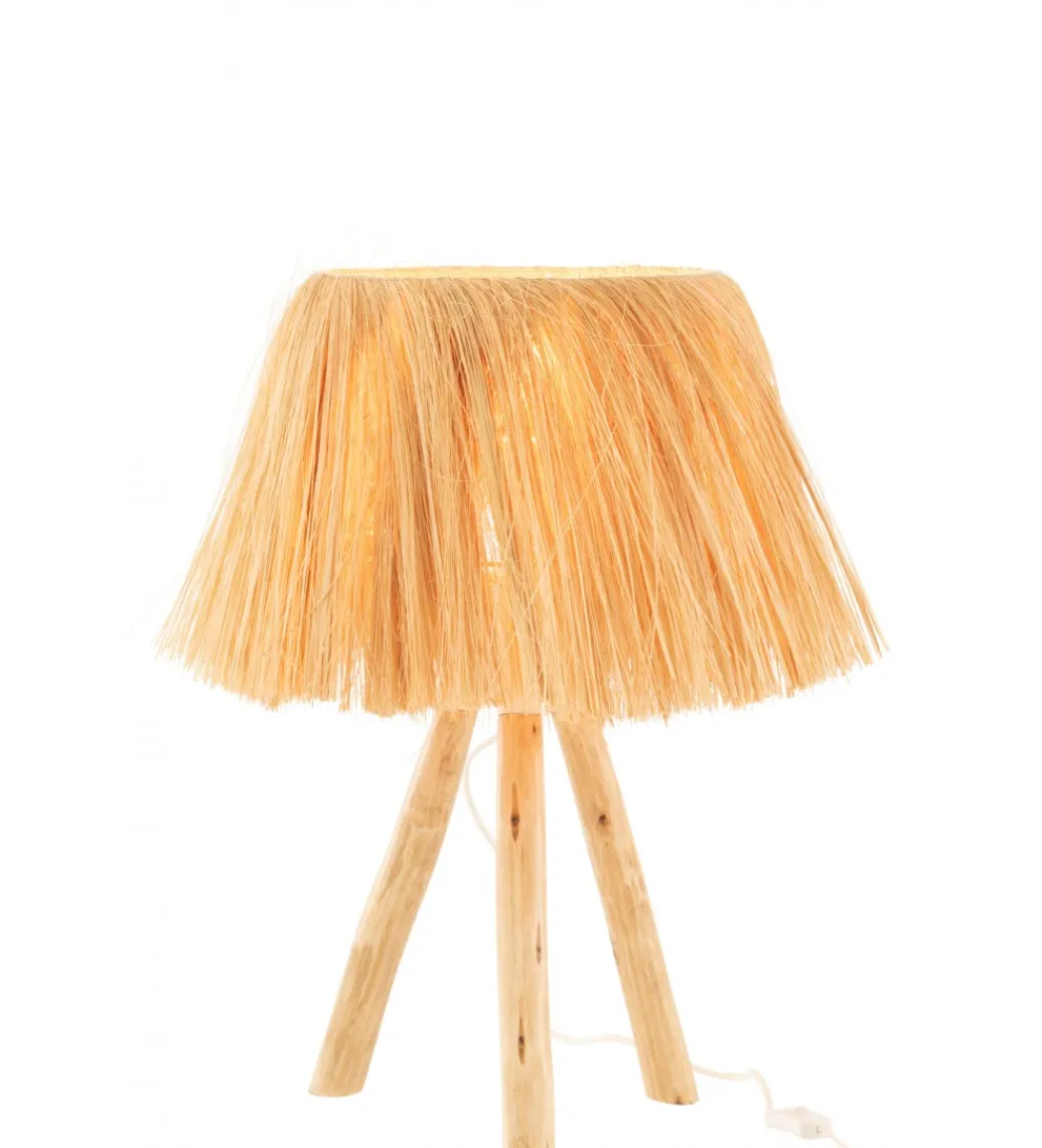 Lampa stołowa BAHAMAS 51 cm naturalna*J-Line Discount