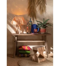 Lampa stołowa BAHAMAS 51 cm naturalna*J-Line Discount