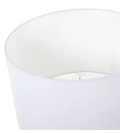 Lampa stołowa BEGAIN 42 cm ceramika zielono beżowa*Exclusivas New