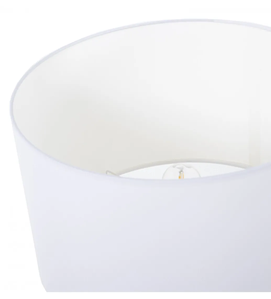 Lampa stołowa BEGAIN 42 cm ceramika zielono beżowa*Exclusivas New