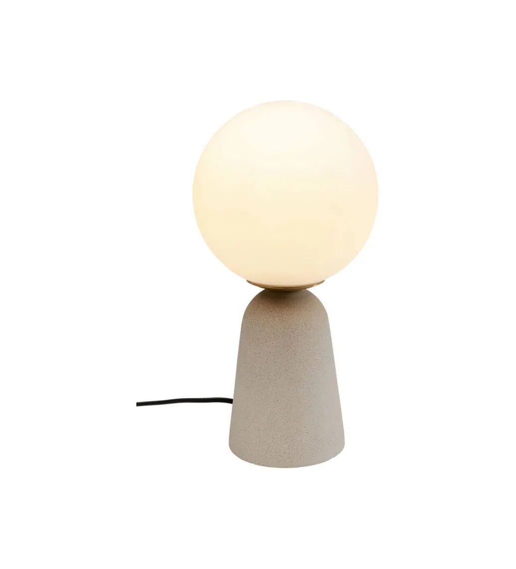 Lampa stołowa BOLLIE 33 cm beżowa*KDesign Clearance