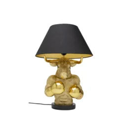 Lampa stołowa BOXER BULL 53 cm złota*KDesign New