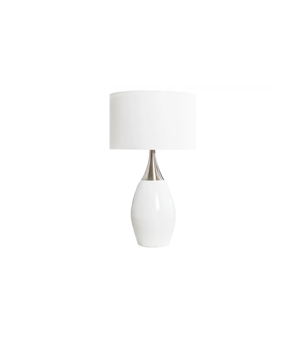 Lampa stołowa Carla 60 cm biała*Invicta Interior Hot