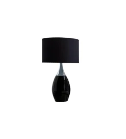 Lampa stołowa Carla 60 cm czarna*Invicta Interior Discount
