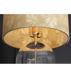Lampa stołowa CLASSICO 55 cm szkło złoty*Invicta Interior Discount