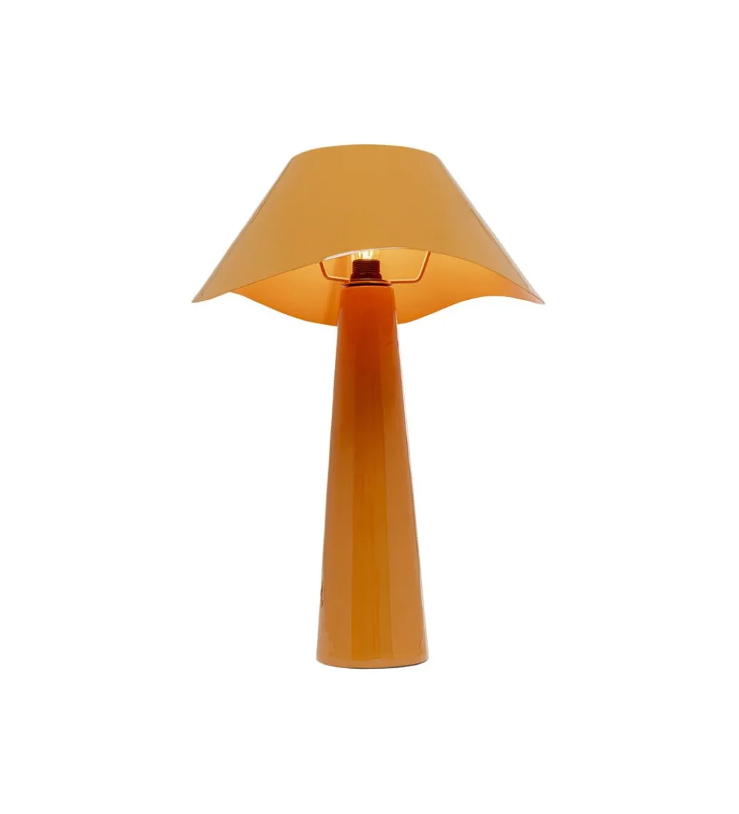 Lampa stołowa CLOUDY ROUND 49 cm pomarańczowa*KDesign Hot