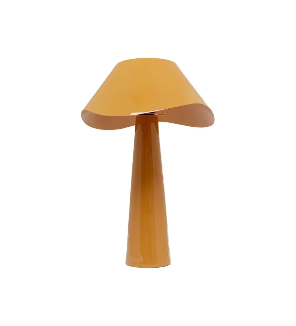 Lampa stołowa CLOUDY ROUND 49 cm pomarańczowa*KDesign Hot