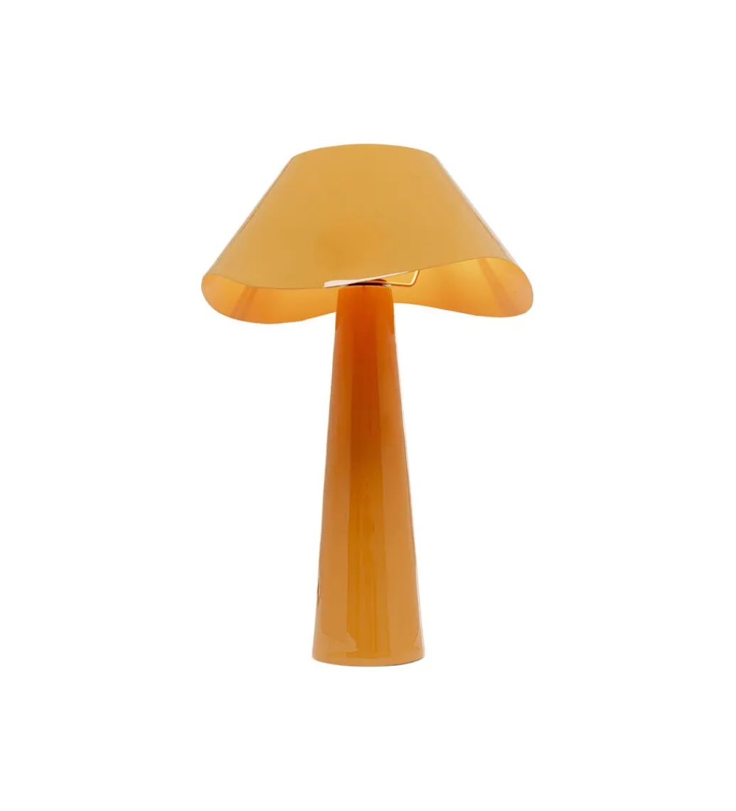 Lampa stołowa CLOUDY ROUND 49 cm pomarańczowa*KDesign Hot