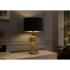 Lampa stołowa COBRA 65 cm czarna złota*Invicta Interior Outlet
